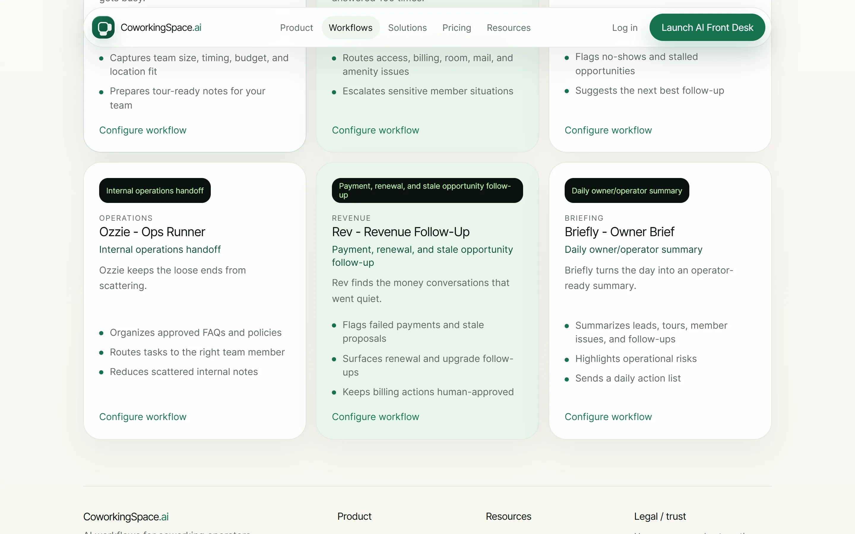 CoworkingSpace.ai — product detail