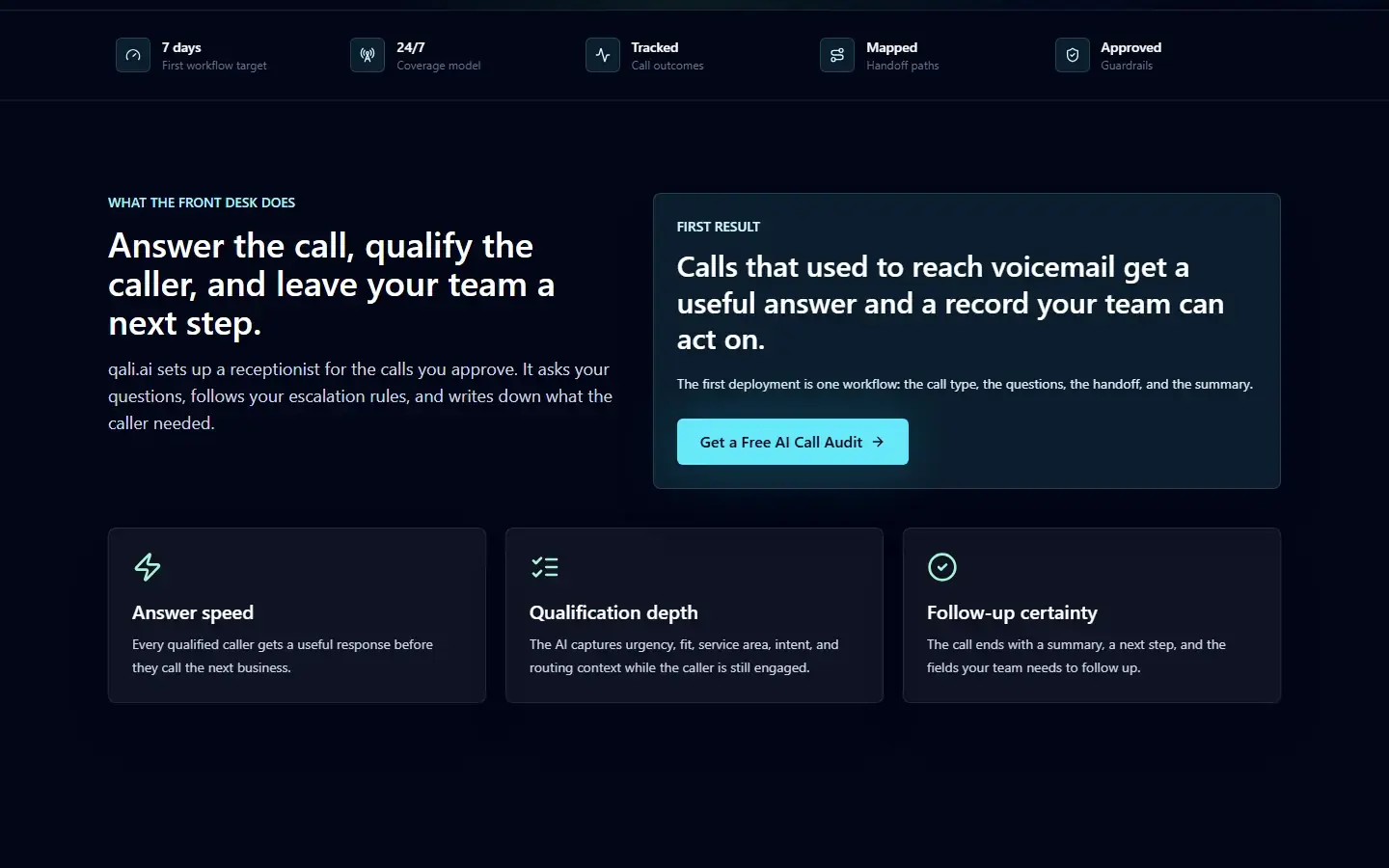 qali.ai: product detail