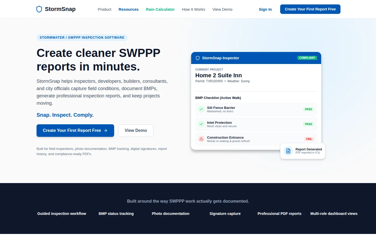 StormSnap: product detail
